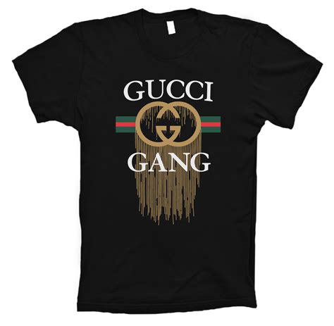 gucci gang t shirt|genuine gucci t shirts.